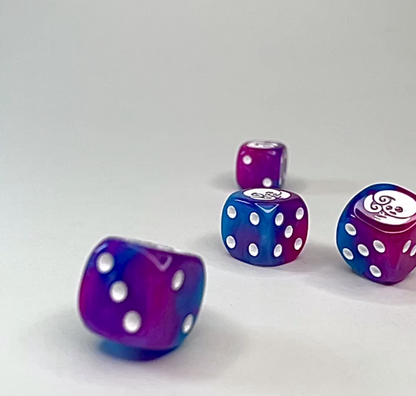 Inkopod Dice – Bluemarble Dragonfruit