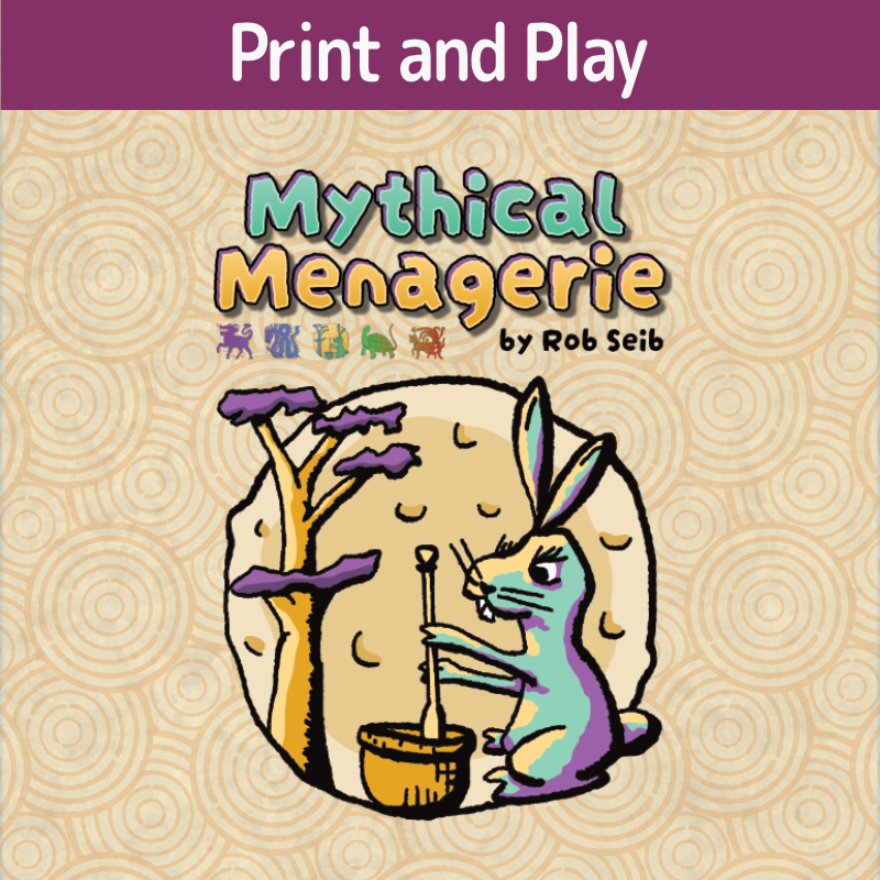 Mythical Menagerie (Print and Play)